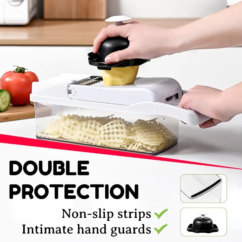 Kitchen Vegetable Chopper Dicing Fruit Cutter Grater Chopping Onion Dicing Tool Garlic Press Cooking Cutting Kitchen Gadgets