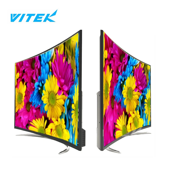 VTEX Highly Recommended Television LED TV 55", 65" Curved TV 4K UHD with Smart Optional
