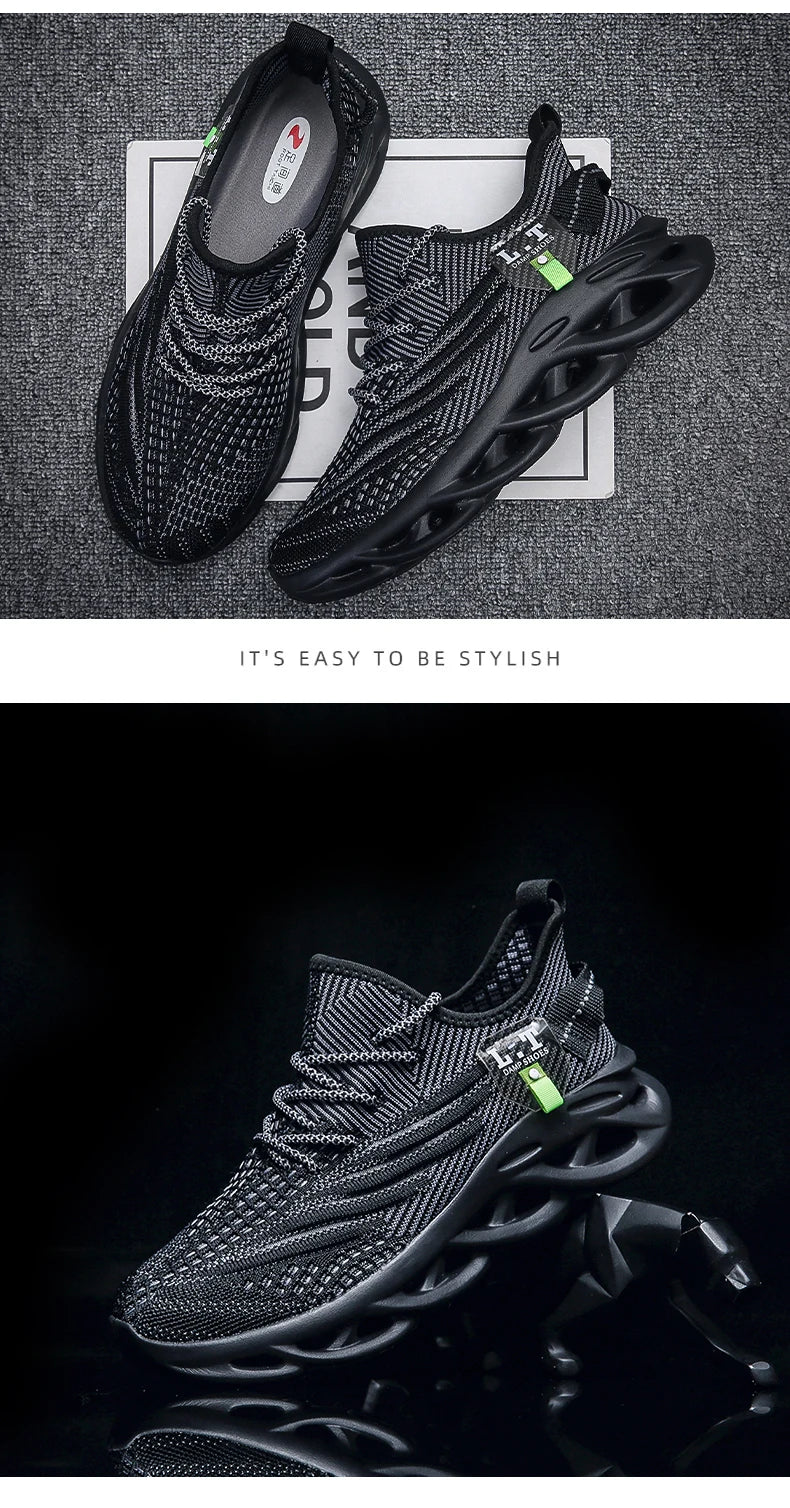 Men's Sports Sneakers Running Shoes Non-Slip Outdoor Casual Mesh Tennis Athletic Lightweight Breathable For Women Walking Shoe