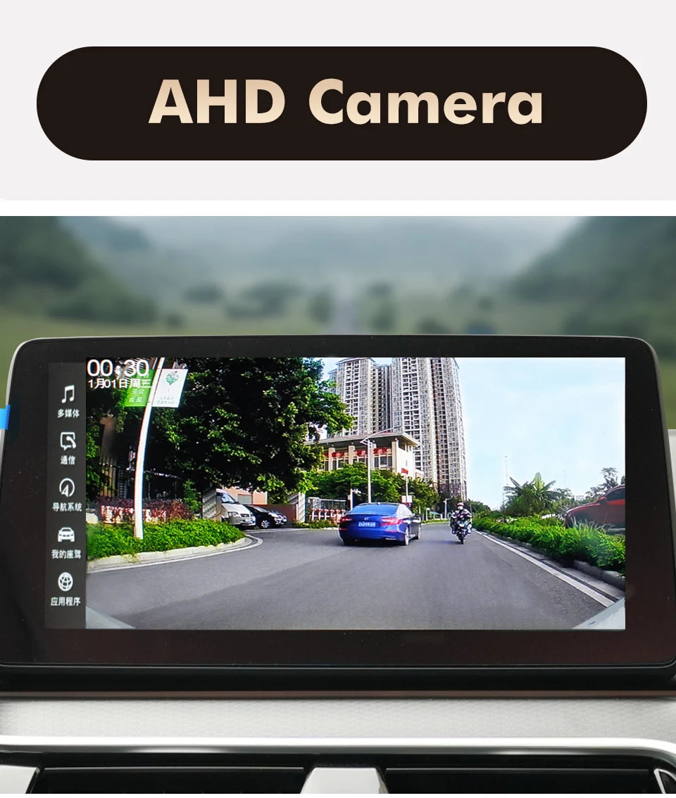 SMARTOUR 180 Degrees 4K 1920x1080P Car Rear View Camera Fisheye Lens AHD NTSC Format HD Night Vision For Car Radio MP5
