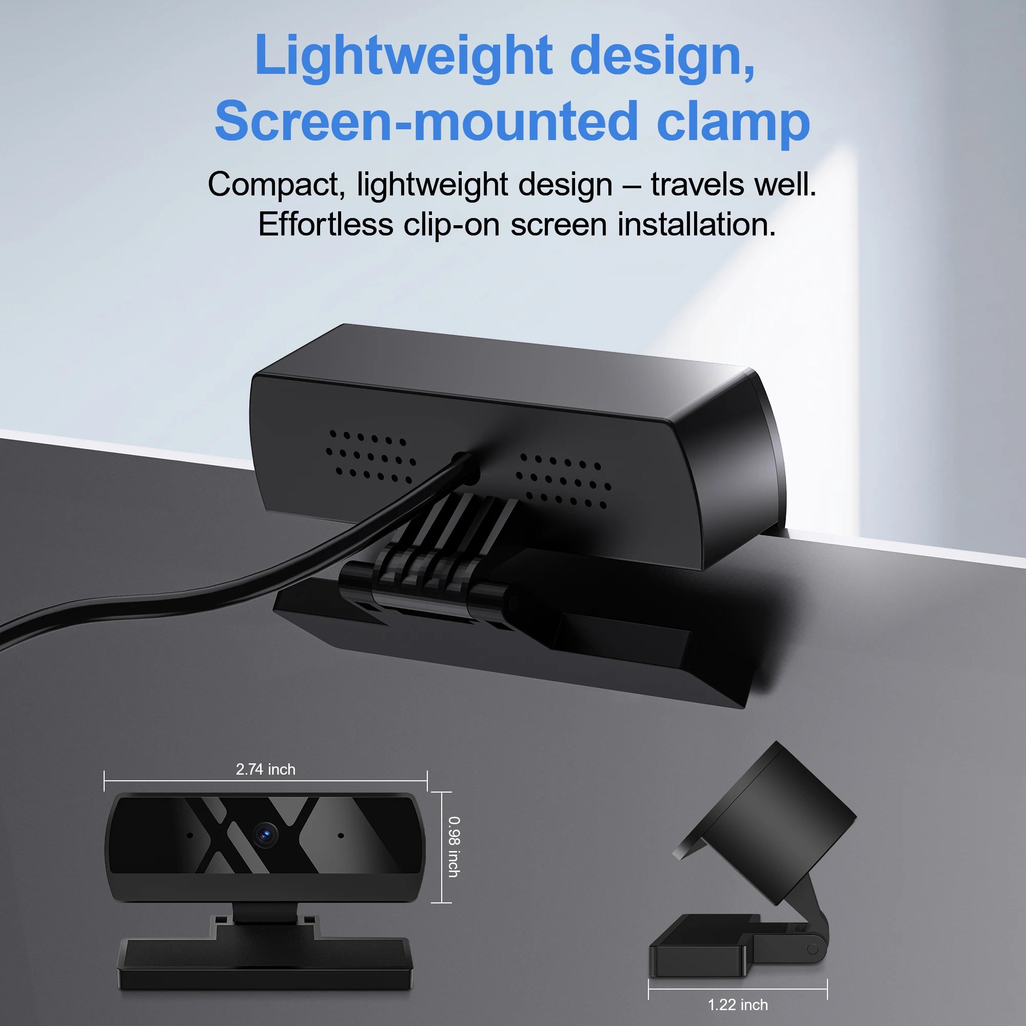 HD 1080P Web Camera USB Web Camera with Microphone Autofocus Camera PC Computer Laptop Live Streaming Webcam for Video Calling