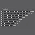Smart LED Motion Sensor Light Strip - Thin Cat-Eye Hill Design, Rechargeable Self-Adhesive for Wardrobe/Wine Cabinet/Cabinet