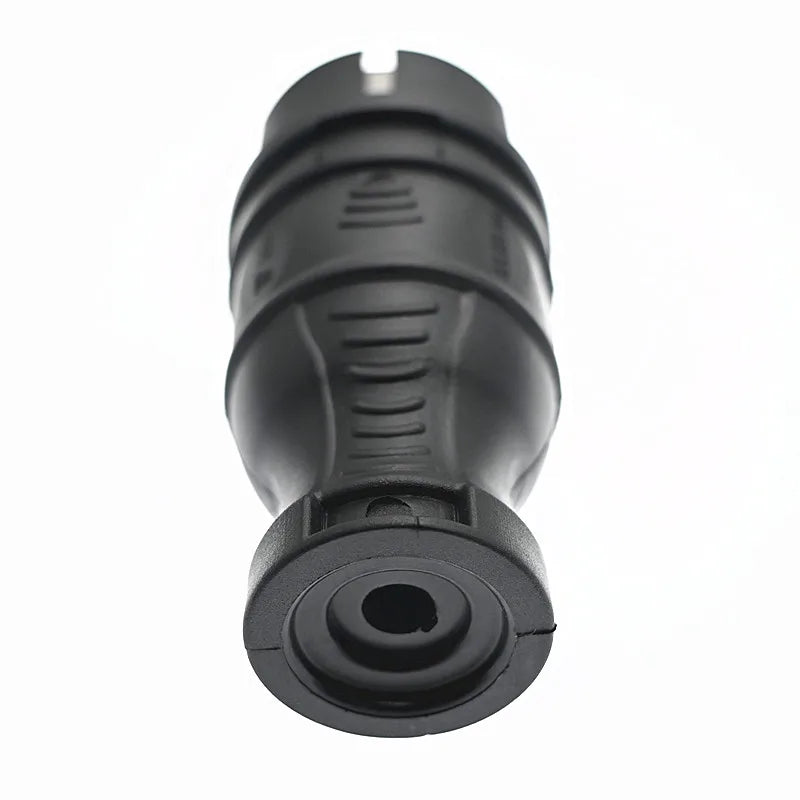 EU Rubber Waterproof Socket Plug Electrial Grounded European Connector With Cover IP54 For DIY Power Cable Cord 16A 250V