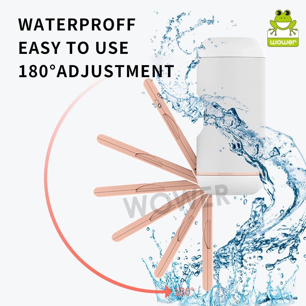 Pocket Bidet Shower Handhel Automatic Toilet Sprayer 200ML Portable Travel Shattaf for Hygiene Cleaning Personal Baby Care