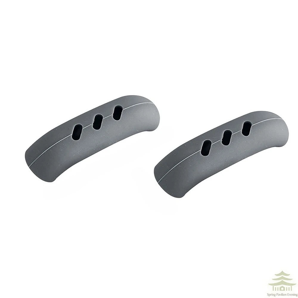 2Pcs Silicone Pan Handle Cover Heat Insulation Assist Handle Holder Grip Sleeve Kitchen Gadgets