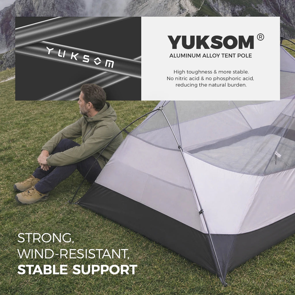 Naturehike Tent Mongar BASE/PRO/UL 1 2 3 Person Tent Ultralight Outdoor Camping Tent Waterproof Hiking Backpacking Tent Awning
