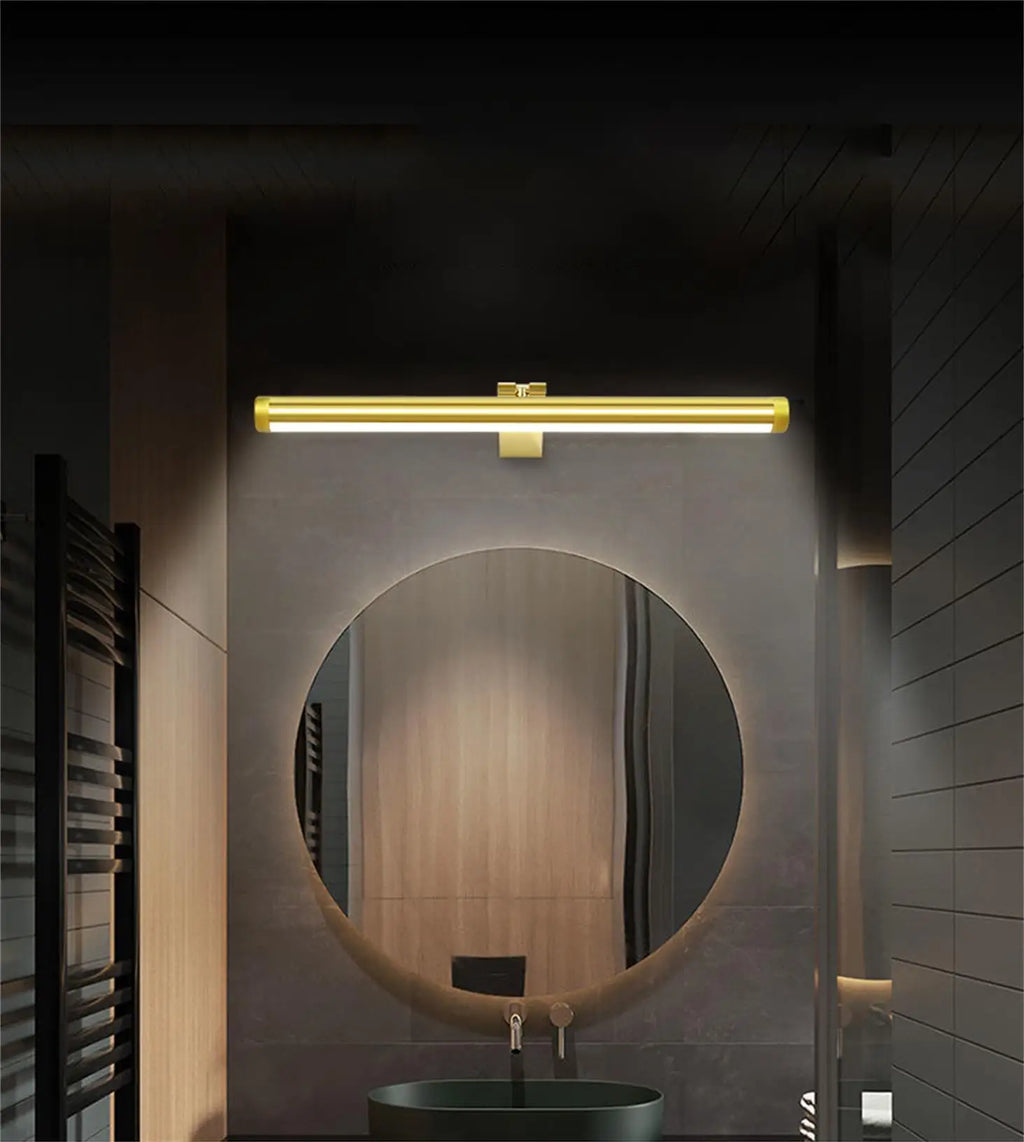 Bathroom Vanity Light Led Wall Lamp Aluminum 45cm Indoor Modern Black Wall Sconces Mirror Wall Light Painting Picture Light