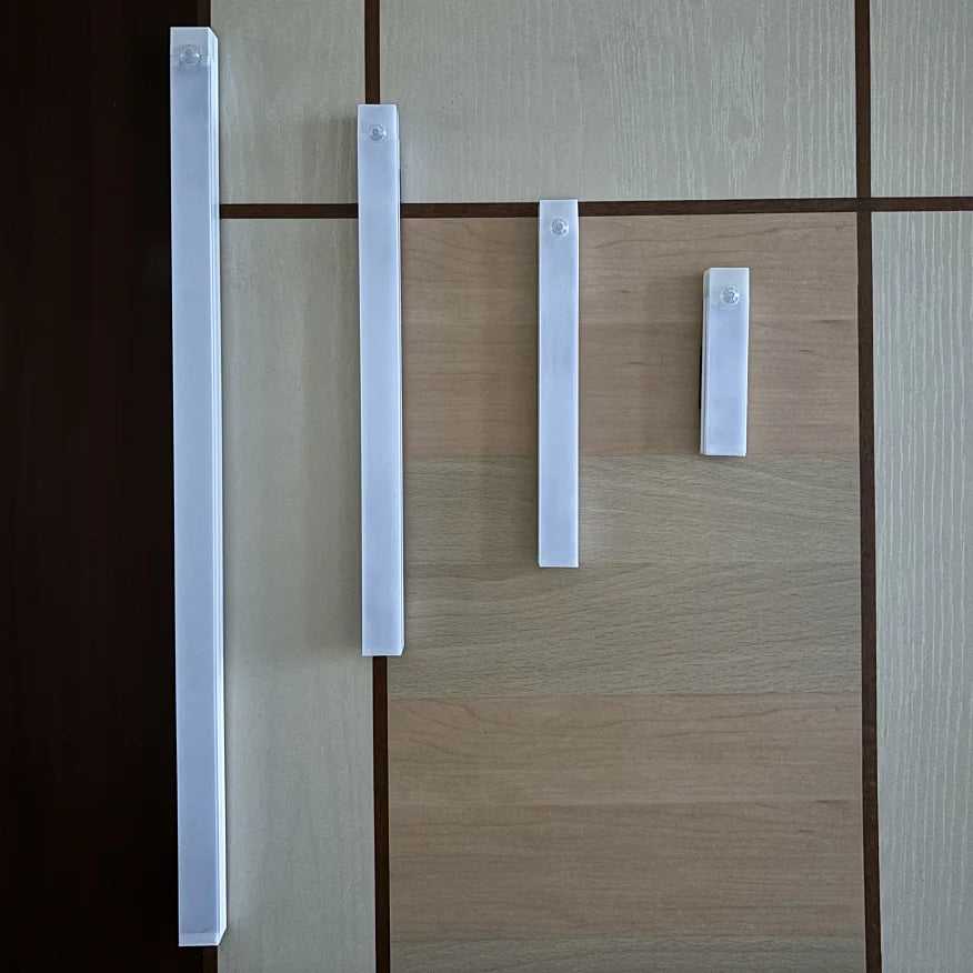 LED Motion Sensor Light Night Light Wireless USB Under Cabinet Light For Kitchen Cabinet Bedroom Wardrobe Sensor Indoor Lighting