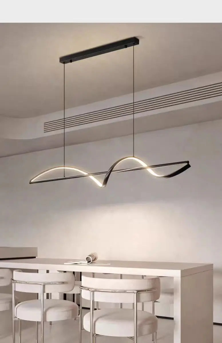 Modern Light Luxury Restaurant Pendant Lamp Italian Creative Living Room Dining Table Bar Counter Nordic LED Lighting Fixtures