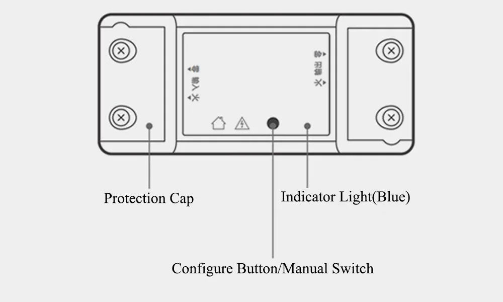 WiFi Smart Switch Automation Breaker Smart Home House APP Remote Control and Voice Control Wireless Remote Control Switch Relay