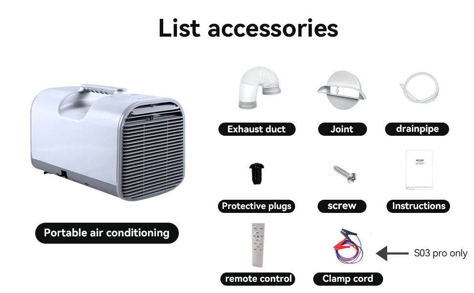 4200 BTU Mobile Air Conditioner With 3 Wind Speed Mode 110V 220V Outdoor Air Conditioner Portable For Camping