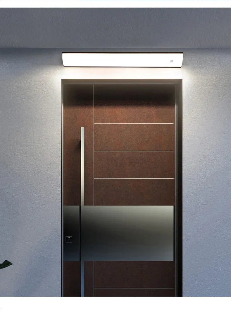Long Strip Outdoor Balcony Room Decor Garden Terrace Led Lights Waterproof Wall Light Courtyard Door Light Porch Wall Lamp