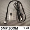 Webcam Middle Screen 4K Adjustable 2MP 5MP 8MP Auto Focus Zoom Mini USB Cam Flipped Sucker Micro USB Camera Audio Eye-to-eye