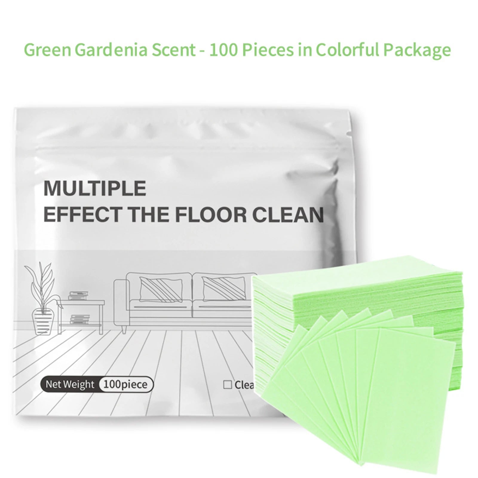 Floor Cleaner Refills Multi-Surface Deep Cleaning Sheets for Mop Deodorant Brightening Disposable Dry Wet Reusable Home Supplies