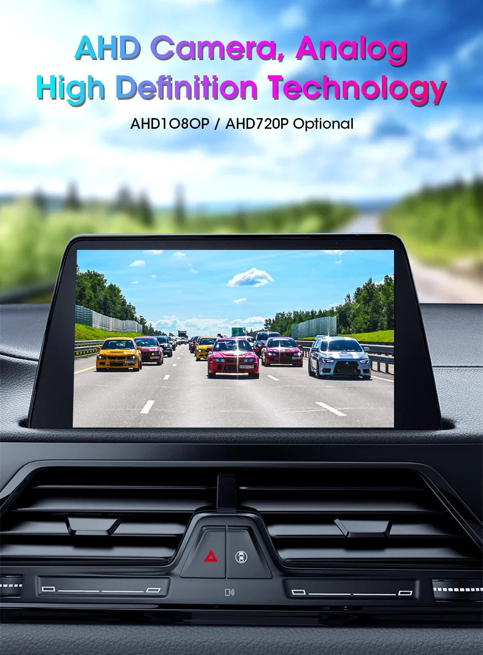 1080P AHD Rear Camera for Vehicle with CVBS Night Vision 12V IP68 Waterproof 170 Degree Fish-eye Lens HD Resistant