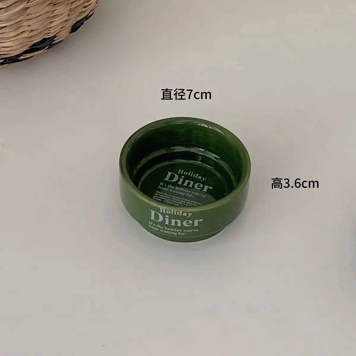 Korean Dishes, Afternoon Tea Utensils Ceramic Plate Home Western Food Round Dinner Plates Tableware High Value Gift ﻿