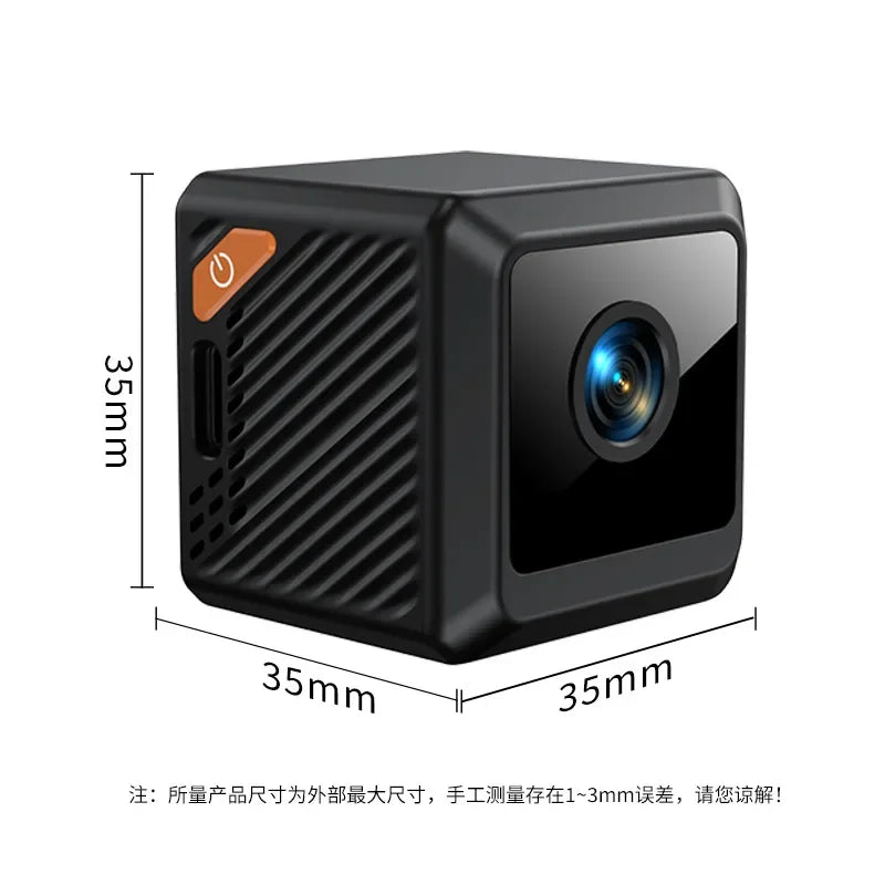 W02 1080P mini security protection home night vision surveillance Outdoor camping WIFI Subminiature smart home camera cctv video