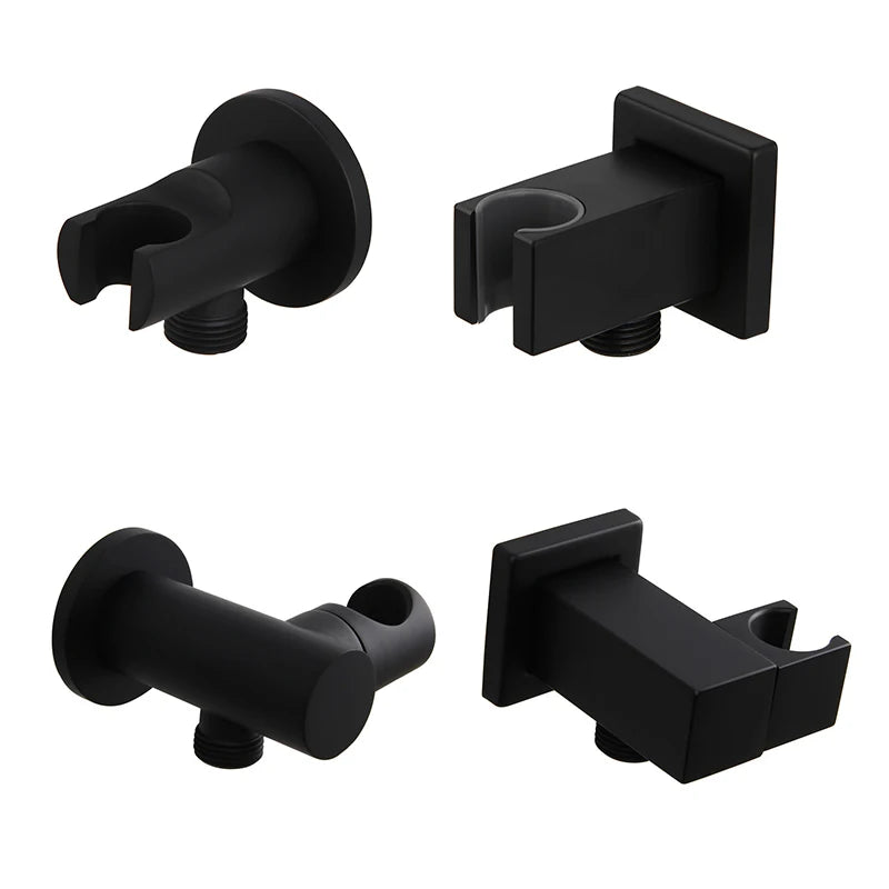 1Pcs Shower Head Holder Adjustable Wall Mounted Shower Holder Self-Adhesive Handheld Bracket Shower Head Accessories