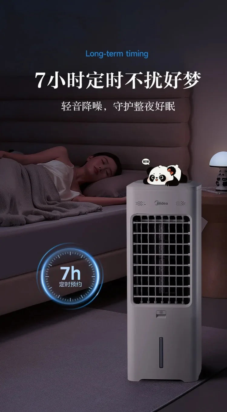 2026 New Portable Evaporative Air Cooler Water Cooling Fan Cold Wind Air Conditioner Fan for Home Dormitory Office Use