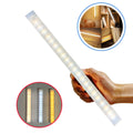 LED Motion Sensor Light Night Light Wireless USB Under Cabinet Light For Kitchen Cabinet Bedroom Wardrobe Sensor Indoor Lighting