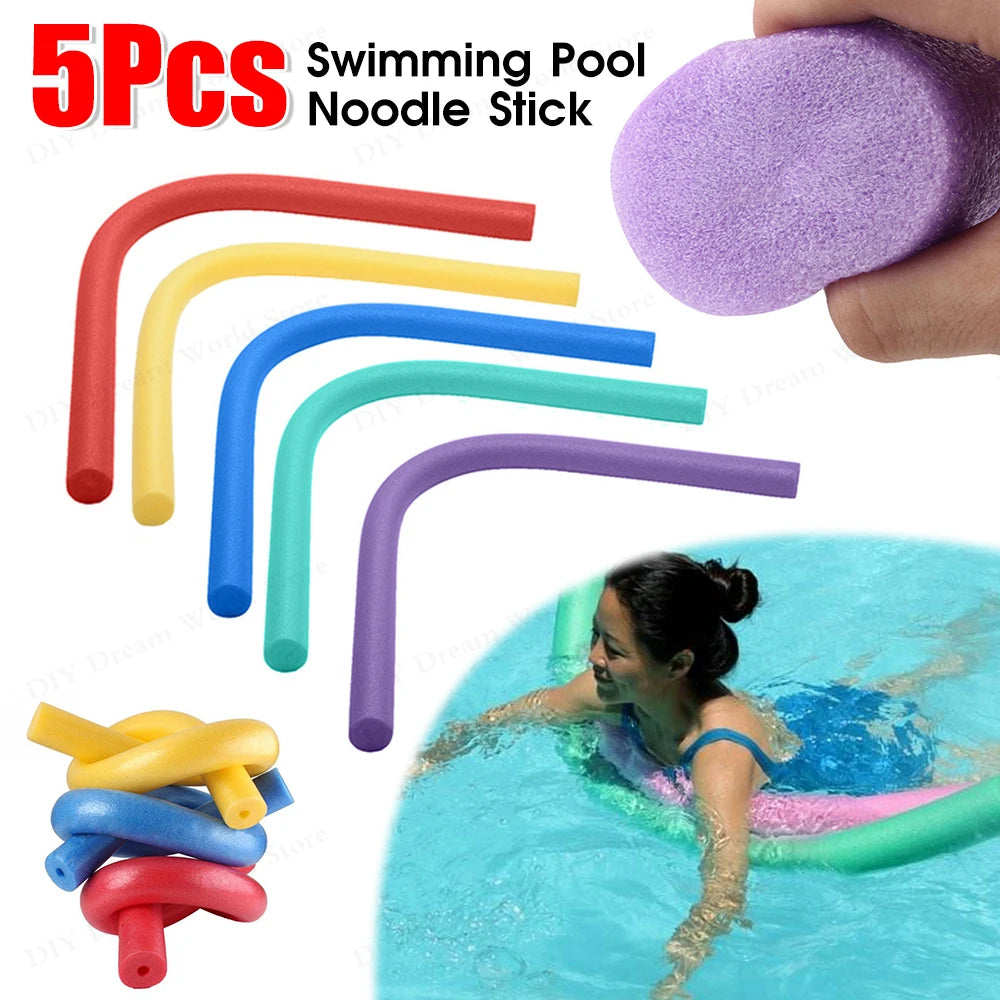 Underwater Scooter Buoyancy Stick Portable Flexible EPE Learn Swimming Pool Noodle for Adult Children Summer Swimming Aid Tool