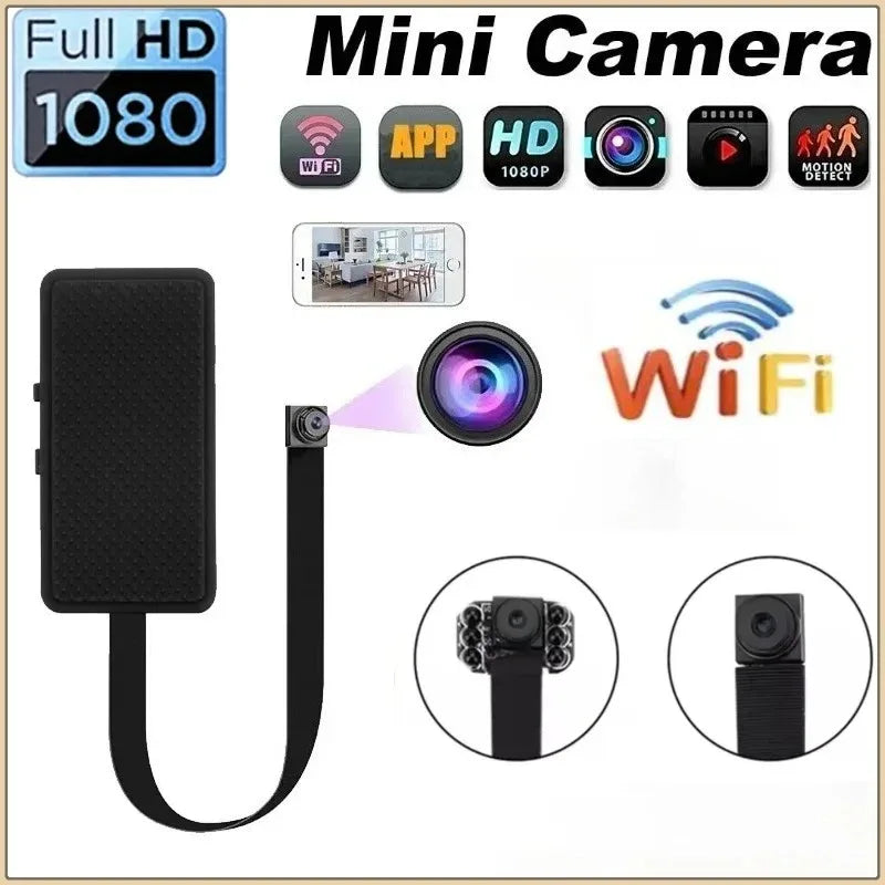 HD 1080P WiFi Camera DIY Small Camera Mini Cam Infrared Night Vision Motion Detection Support Remote View P2P Micro Webcam