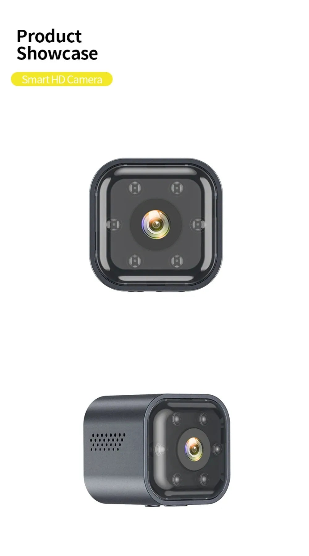 Smart wifi security camera mini camera High Power Low Power Wireless Wifi Action Camera Baby Monitor