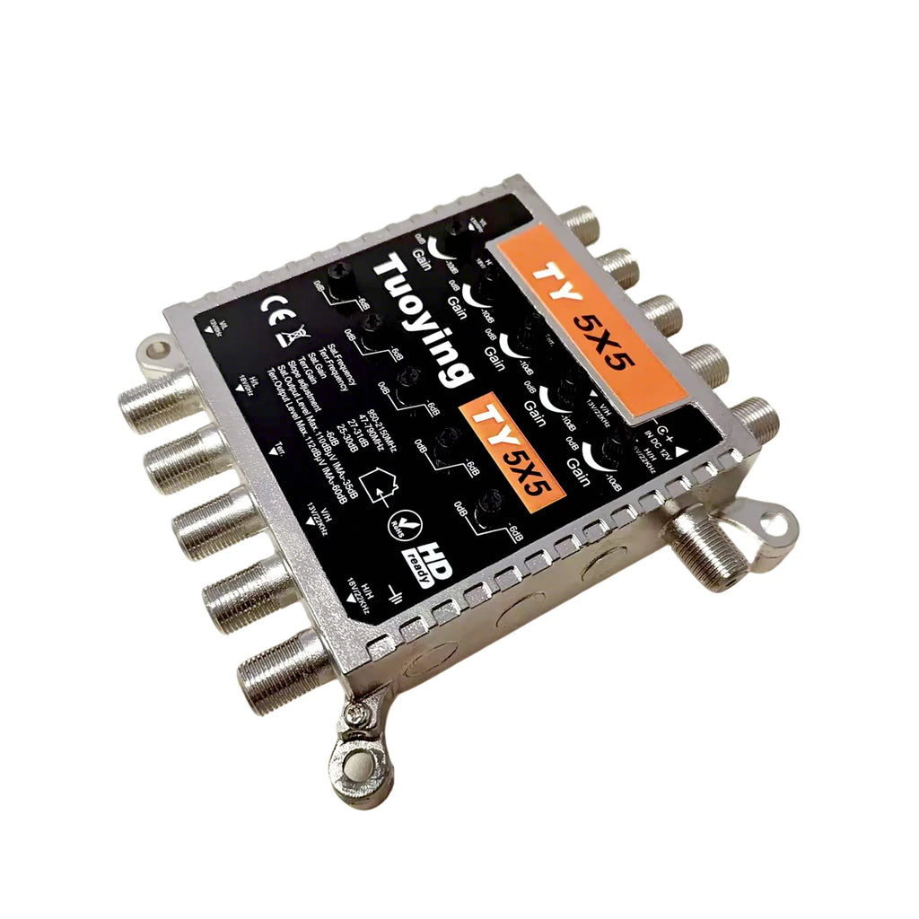 5x5 TV signal amplifier, satellite signal amplifie