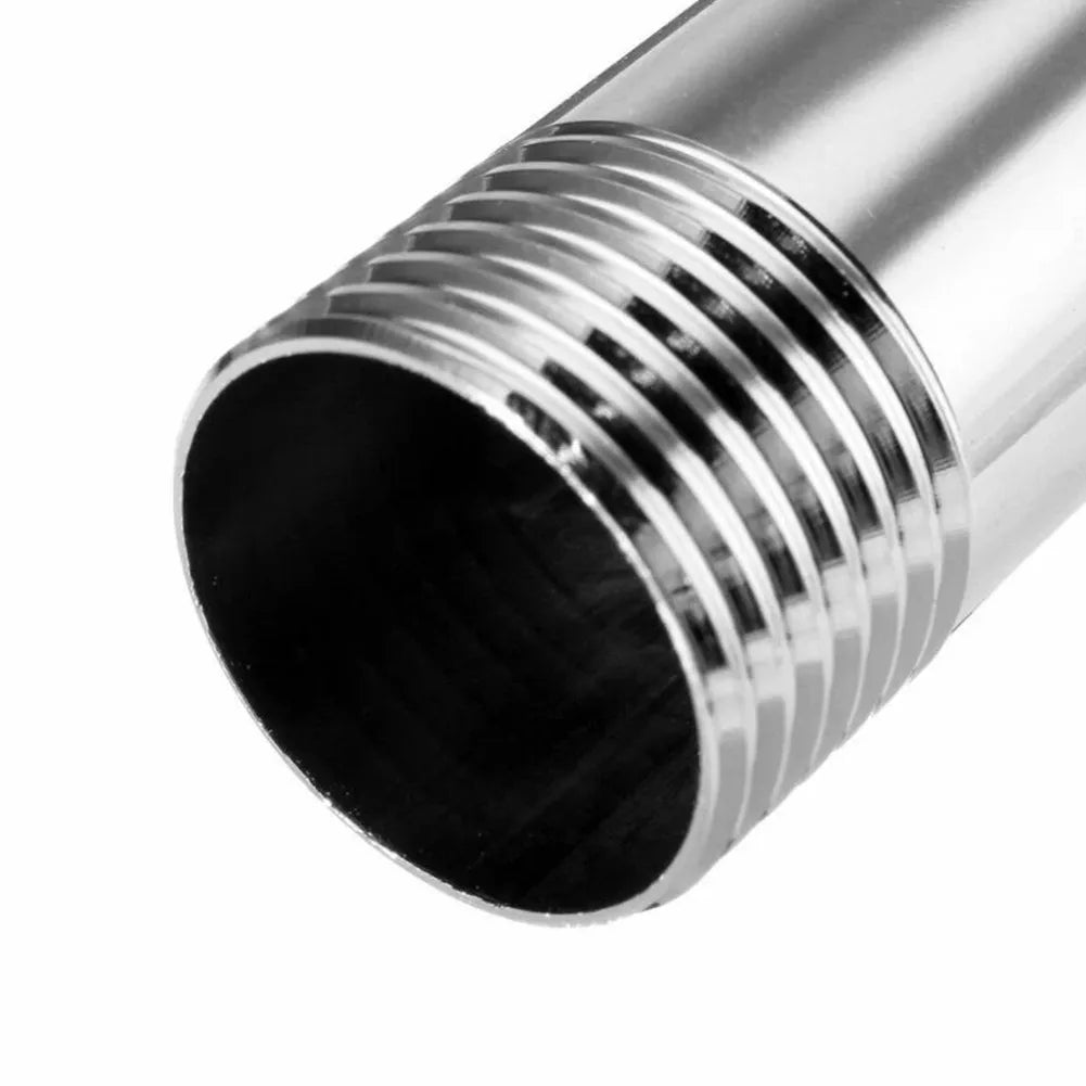 1PC Wall Shower Arm Shower Head Extension Pipe Stainless Steel Arm Bracket Bathroom Home Accessories