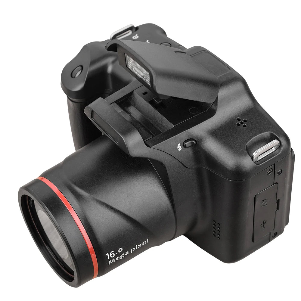Camcorder 16X Zoom Vlogging Camera with 2.4 Inch LCD Screen Video Recorder for Photography and Video