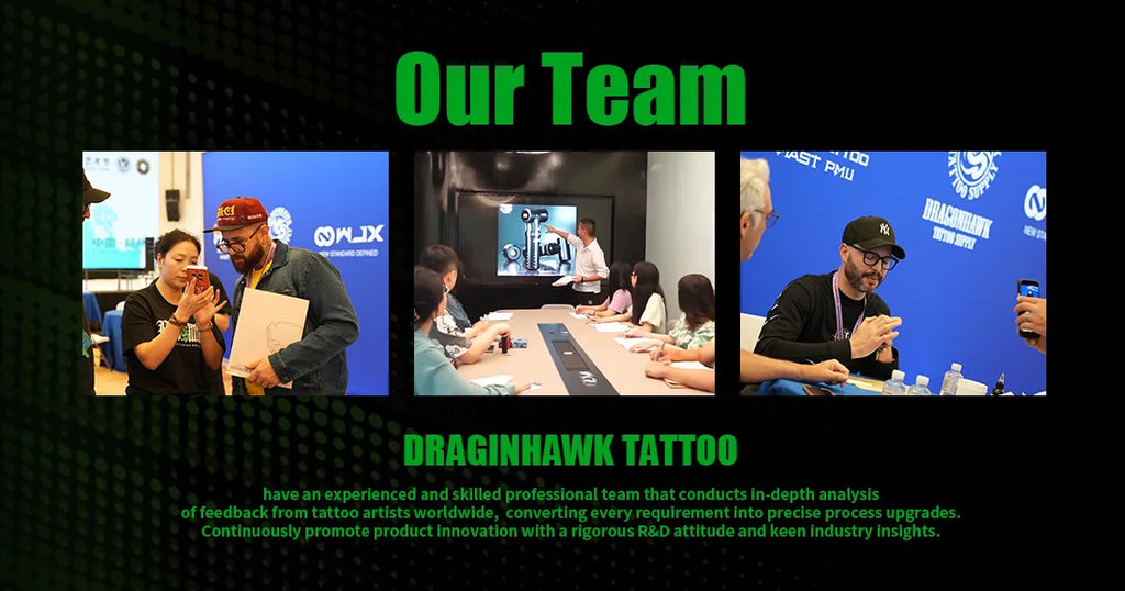 Dragonhawk X20 Pro Wireless Tattoo Pen HD Color Screen Replaceable 2000mAh Battery 3.5mm Stroke For Lining Shading Coloring