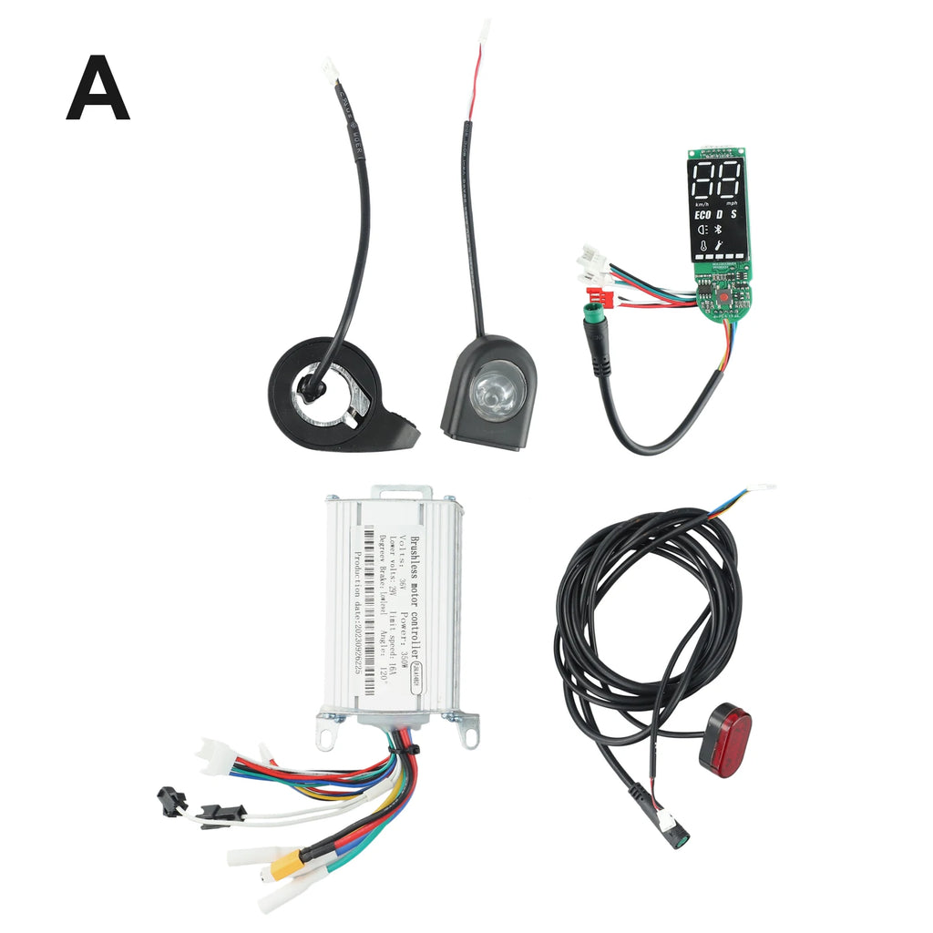 36V 350W 15A Scooter Controller Electric Scooter Controller Display Dashboard Accelerator Scooter Replace Suit For E-Scooter