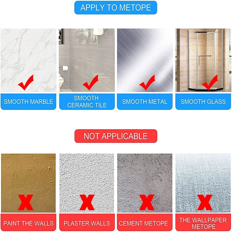 2PCS Adhesive Wall Hook Stainless Steel Robe Sticker Hooks Towel Coat Key Pants Hangers Bathroom Kitchen Storage Accessories