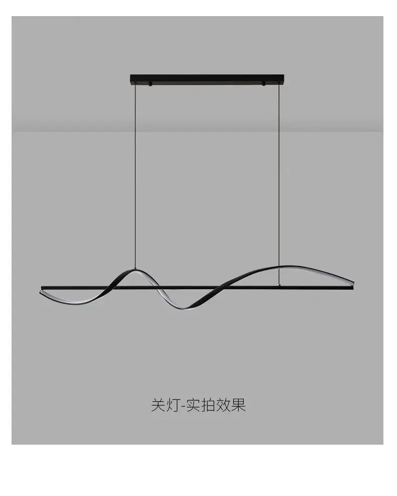Modern Light Luxury Restaurant Pendant Lamp Italian Creative Living Room Dining Table Bar Counter Nordic LED Lighting Fixtures