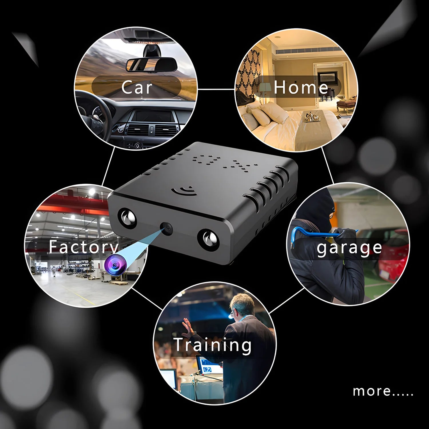 1080P HD Mini Camera XD Wireless Small Camcorders Portable Mini Cam Intelligent Infrared Night Vision Security Camer