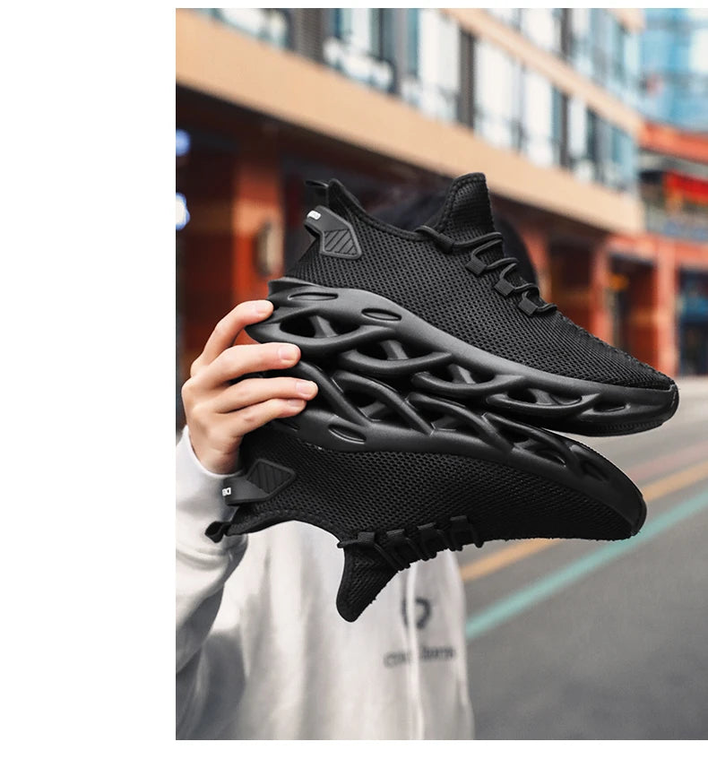 Men's Sports Sneakers Running Shoes Non-Slip Outdoor Casual Mesh Tennis Athletic Lightweight Breathable For Women Walking Shoe