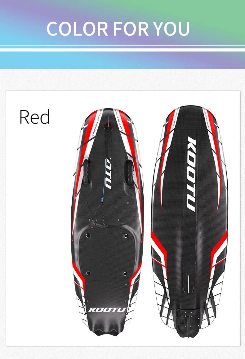 KOOTU Full Carbon Fiber 109cc Fuel ed   Surfboard Water Sport Board for Outdoor Surfing Adventure