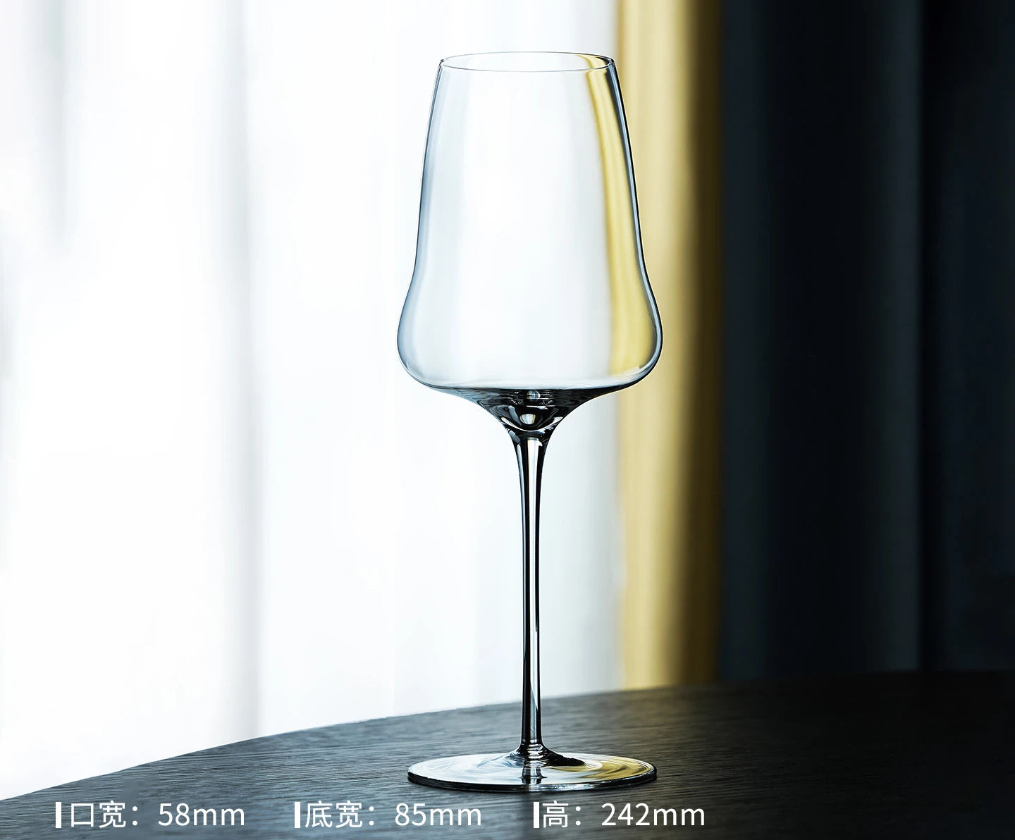 Ultra-thin Sweet Wine Glasses High Foot Champagne Glasses High-end White Wine Red Wine Glasses And Sparkling Water Glasses