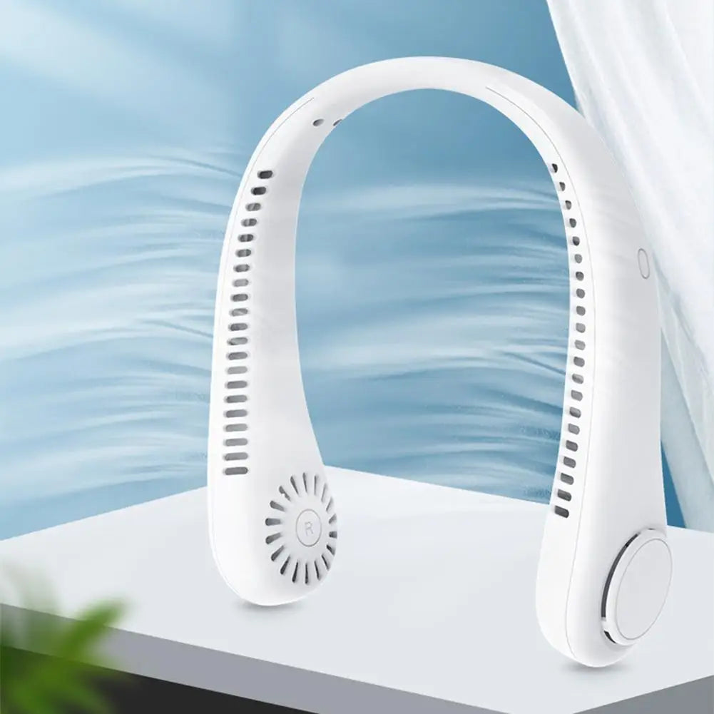 Hanging Neck Fan For Outdoor Portable Cooling Lazy Person Mini Hanging Neck Small Fan Bladeless Small Fan