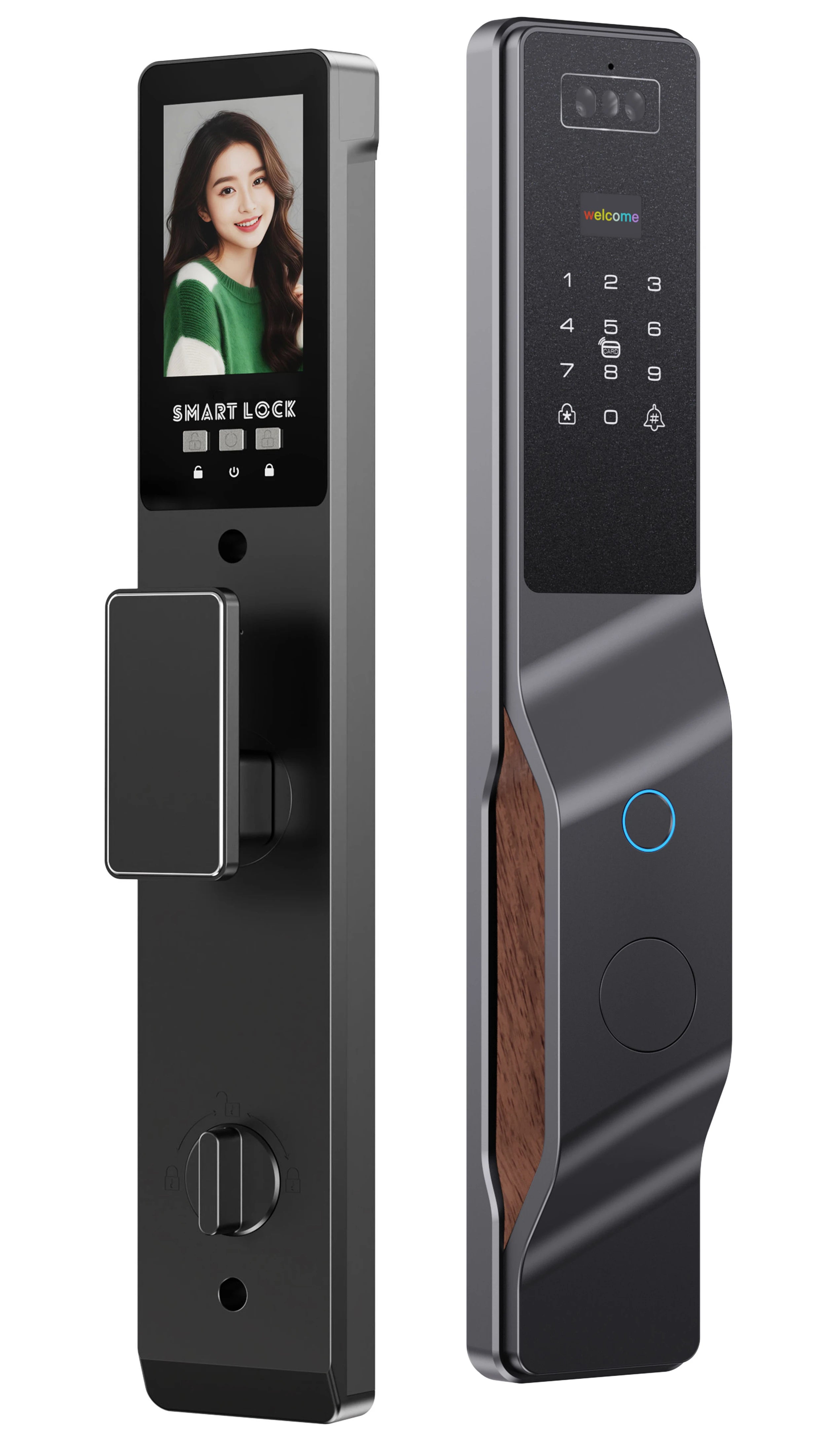 Fingerprint Lock Vein Recognition Intelligent Door Lock Intelligent Home Linkage Anti-theft Door Electronic Lock