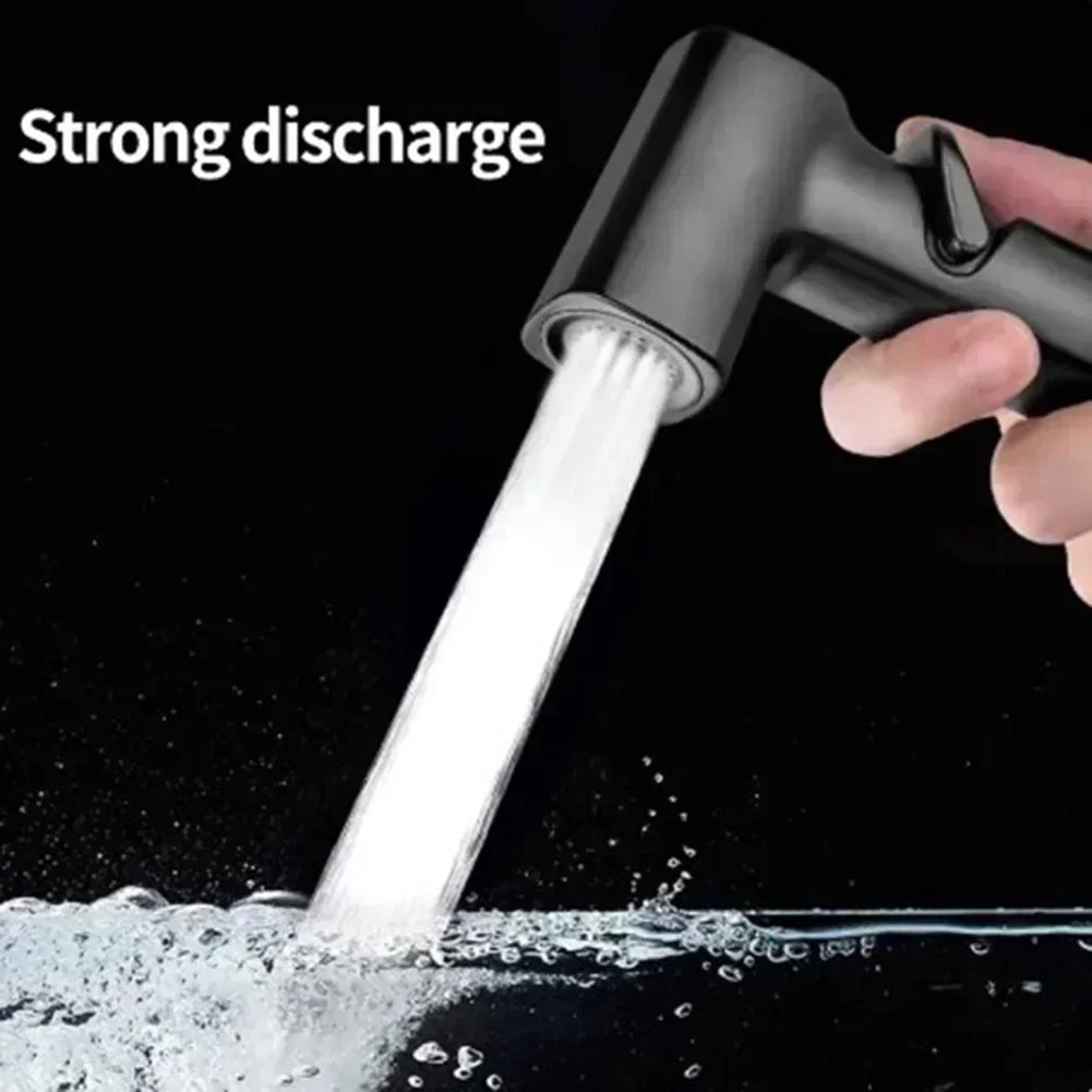 Handheld Bidet Sprayer Household Toilet Faucet Washer High-Pressure Sprayer Head Bidet Shower Kit Cleaning Watering Nozzle