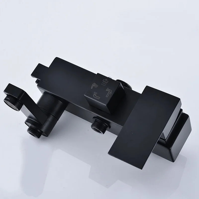 . Bathroom Mixer Bath Tub Copper Mixing Control Valve Wall Mounted Shower Faucet concealed faucet YT-5356