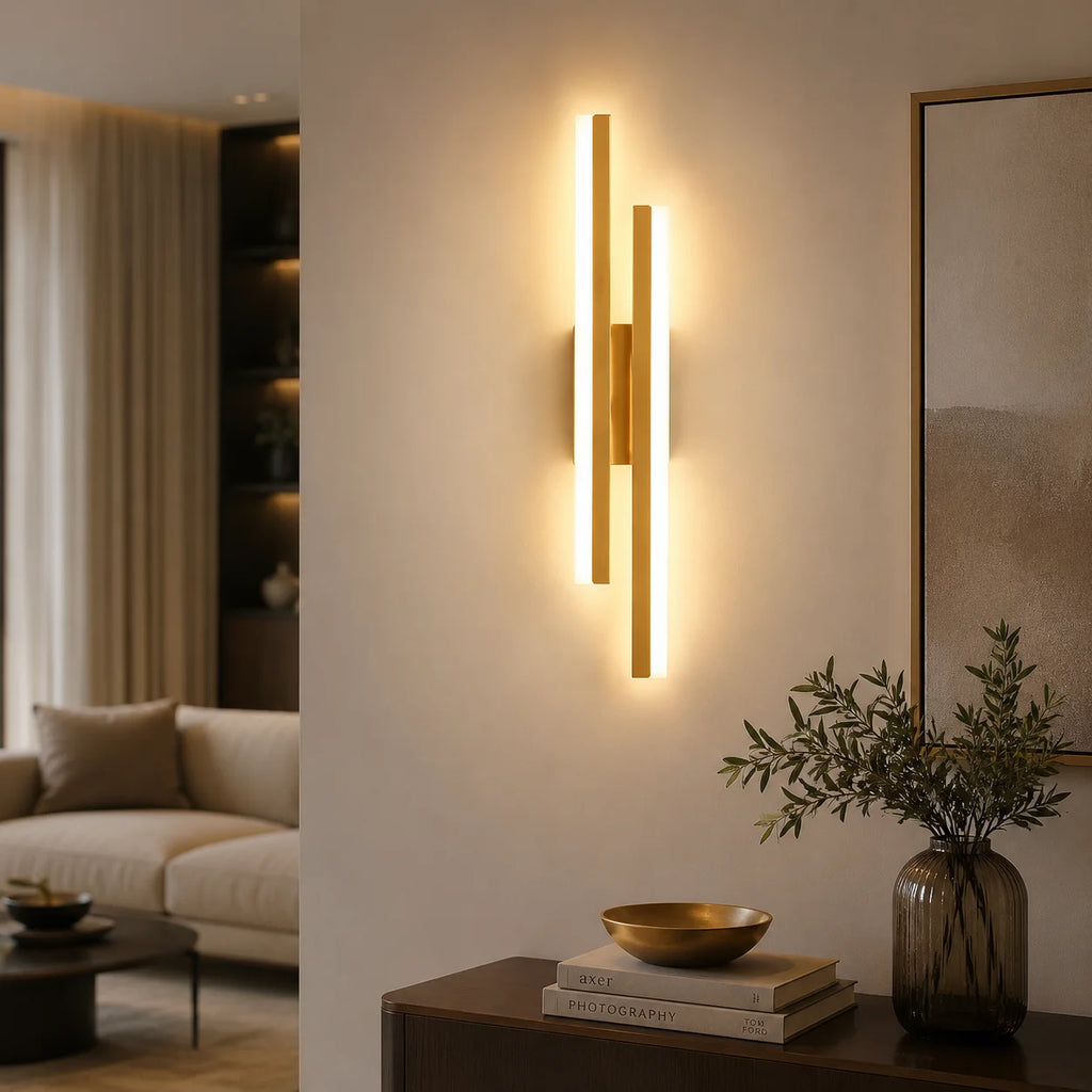 Modern LED wall lights are suitable for bedrooms, living rooms, study rooms, and corridors