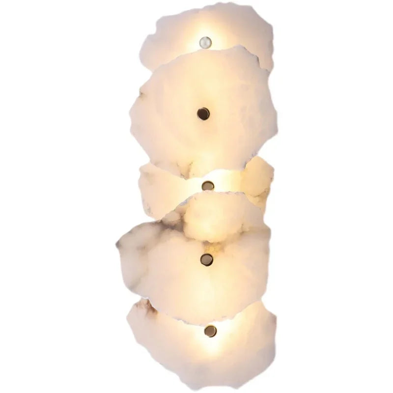 Modern Light Luxury Marble Wall Lamp Bedroom Bedside Tv Background Aisle Corridor Lighting
