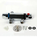 Exposed Bar Shower Mixer Valve Tap Bar Wall Mounted Chrome 1/2 Home Bathroom Modern Bathroom Accessories