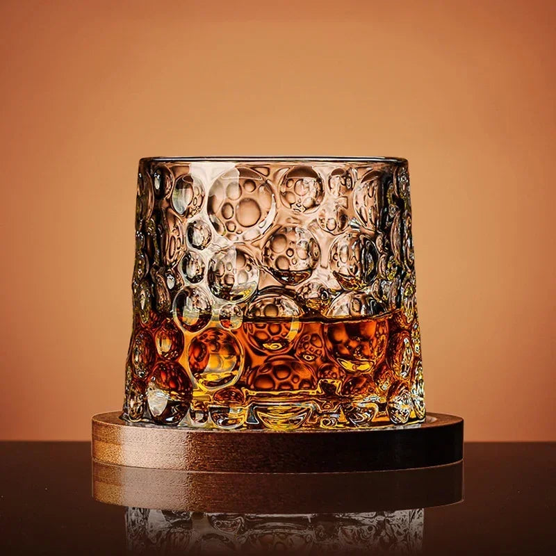 Whiskey Glass Foreign Wine Glass Household Crystal Classical Tumbler Decompression Glass Beer Glass