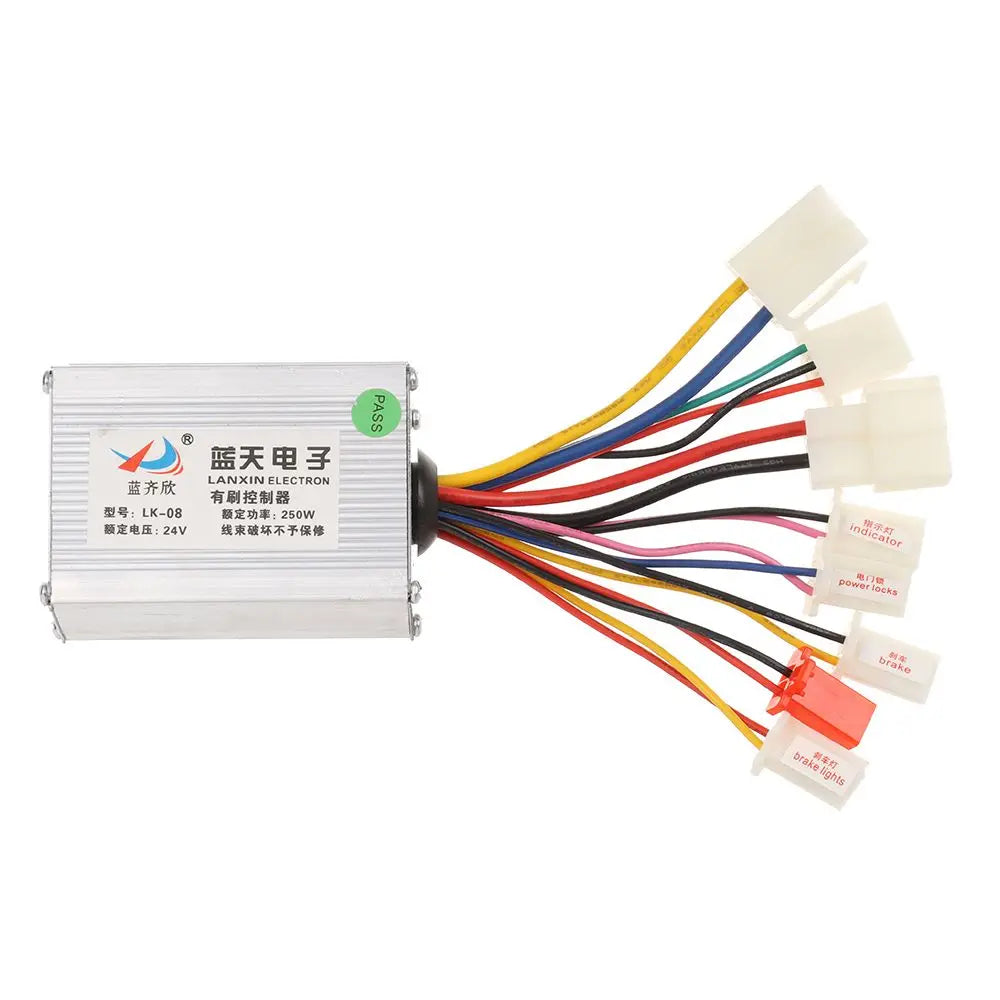 E-bike Accessories 24V/36V/48V Electric Bicycle Parts Bicycle Controller Brushed Controller Electric Bike Motor