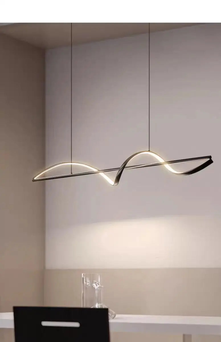 Modern Light Luxury Restaurant Pendant Lamp Italian Creative Living Room Dining Table Bar Counter Nordic LED Lighting Fixtures