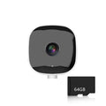 Lenovo Window-mounted Security Wifi Camera Stick-on Glass Remote Monitoring Smart Phone Window-mounted Card Camera Night Vision