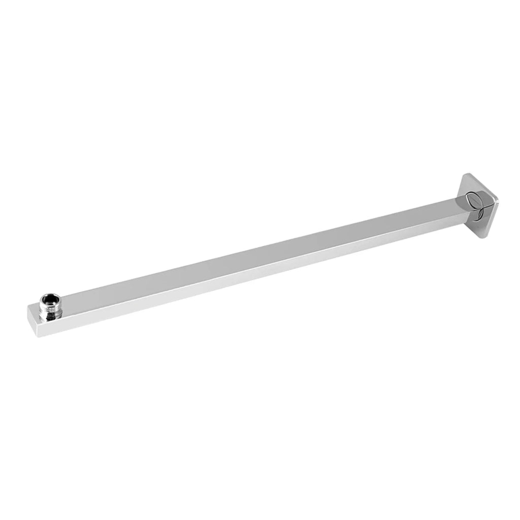 60cm Square Shower Head Extension Arm Wall Mounted Stainless Steel Rainfall Extend Pipe Tube Shower Holder Arm Bathroom Tools